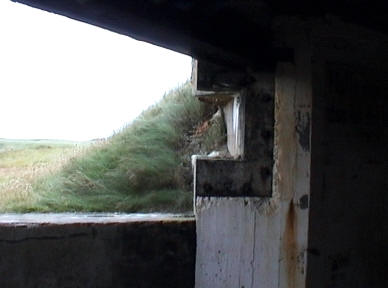 Blick aus der Stellung