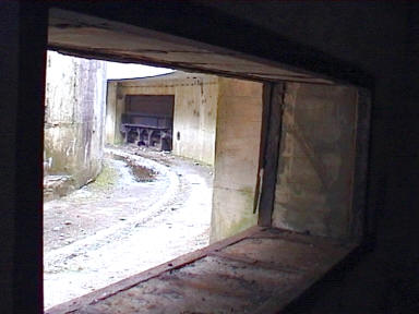 Blick in die Kesselbettung
