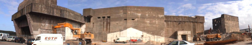 �berall wird am Beton genagt