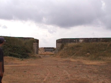 Eingang zu einer Stellung