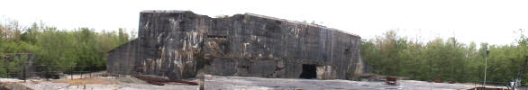 der Bunker von der anderen Seite