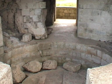 zerst�rte Gesch�tzstellung